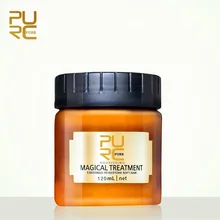 120 мл Pure Magic Deep Hair Repair кератин Уход за волосами и кожей головы питание мягкое масло для выпечки ремонт волос негодность скальдинг