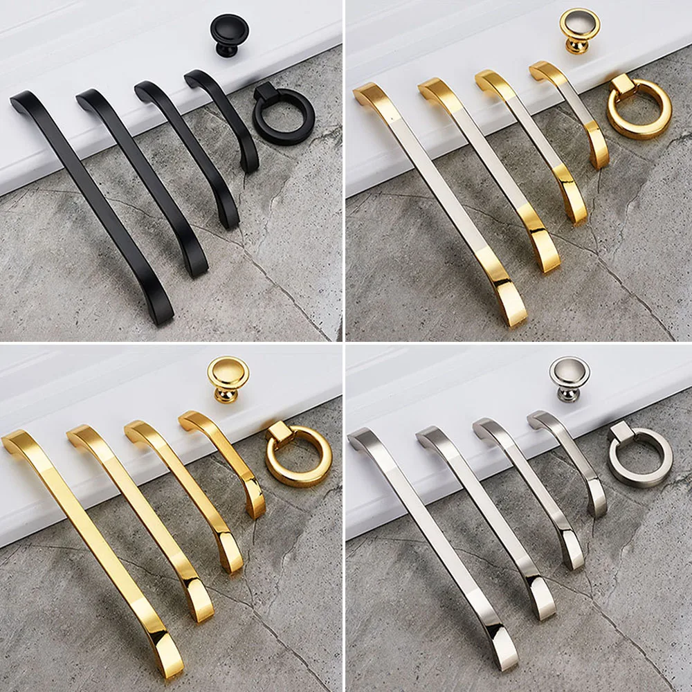 Megairon الأثاث مقابض النمط الأوروبي خزانة خزانة درج تسحب مقابض سبائك الزنك سحب مقابض الأجهزة باب الديكور