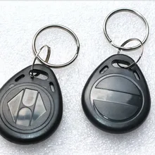 500 шт./лот перезаписываемый брелок для 125 кГц RFID тег ПВХ совместимые доступа Управление T5577 Брелок Черного, желтого цвета orange зеленый красный синий