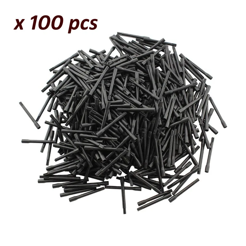 100 шт Пластиковые смешивающие палочки для татуировки чернила Смеситель для пигментов питания PMS-100