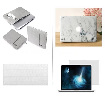 

POSEIT 4in1 Matte Hard case laptop sleeve bag keyboard cover LCD For AppleMacbook Pro 13 inch Not TouchBar Model : A1708 A1988