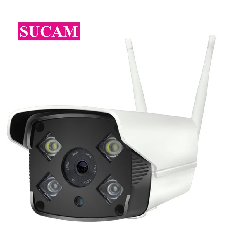 

SUCAM Full HD Waterproof Wireless Security Camera 2MP Outdoor Yoosee Two Way Audio Yoosee Wifi Camera 1080P Support ONVIF