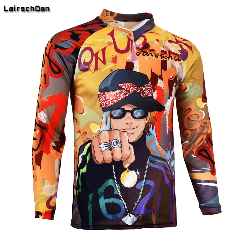 SPTGRVO LairschDan мужские Ropa Mtb велосипедные Джерси крест DH длинный рукав Лето Camiseta Enduro мотокросса BMX Горные одежды