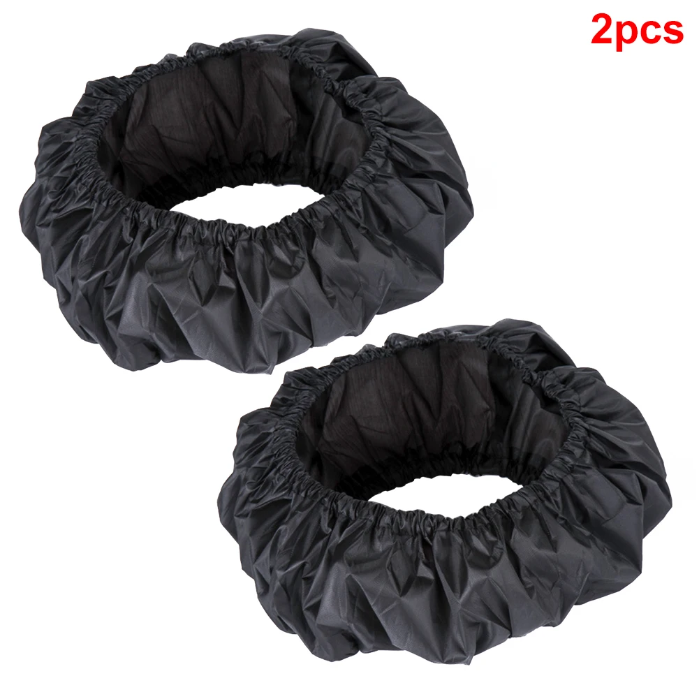 

2PCS Dustproof Washable Protective Useful Oxford Cloth Reusable Wear Resistant Stroller Wheel Cover Lightweight Home Accessories
