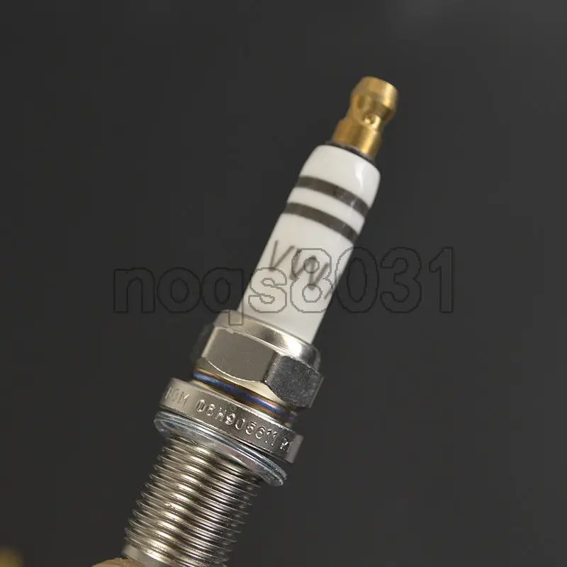 4 шт. новая иридиевая Свеча зажигания для Audi A4 A5 VW Passat 06H905611 PFR7S8EG|Свечи и запальные