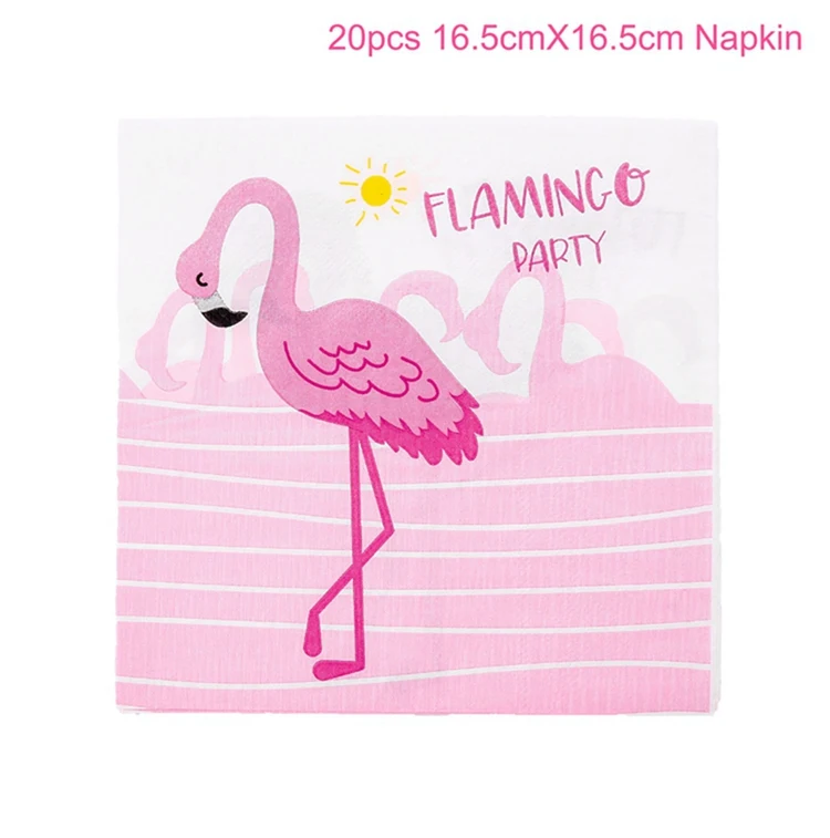 Pink Flamingo Party Decor Pineapple Girl 1st Birthday Party Babyshower Supplies Flamingo Wedding Happy Birthday Party Decor Kids