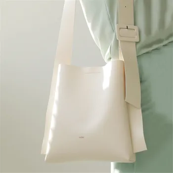 

summer stylish tote bucket with large capacity slants across the bag shoulder crossbody handbags fashion women bags