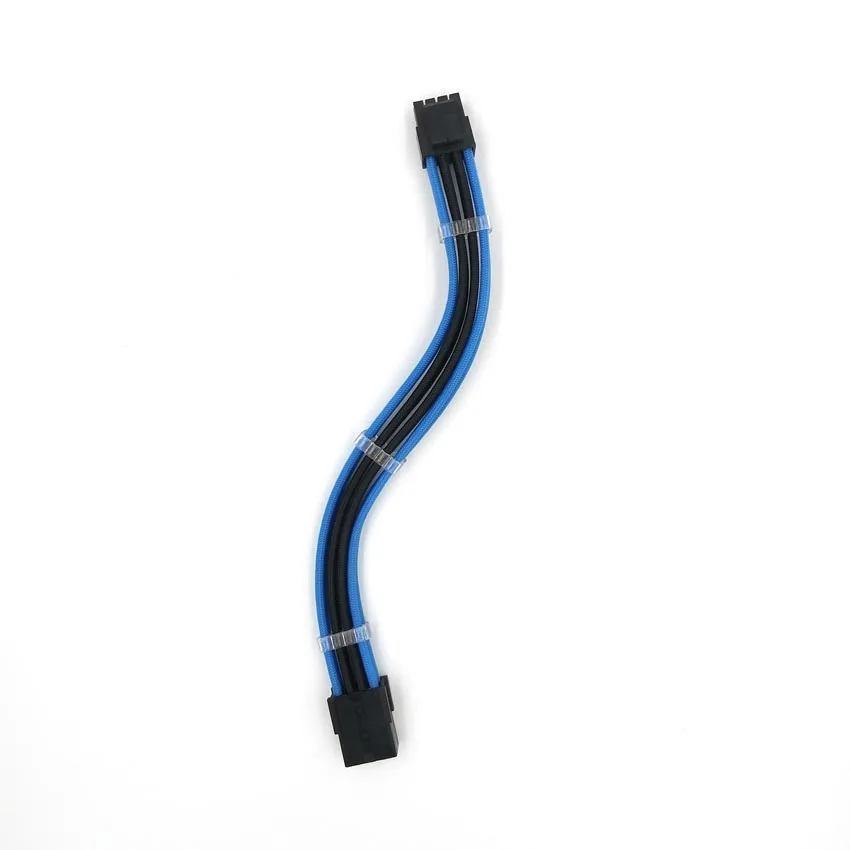 CPU_8Pin_Light_Blue_Black_extension_cable