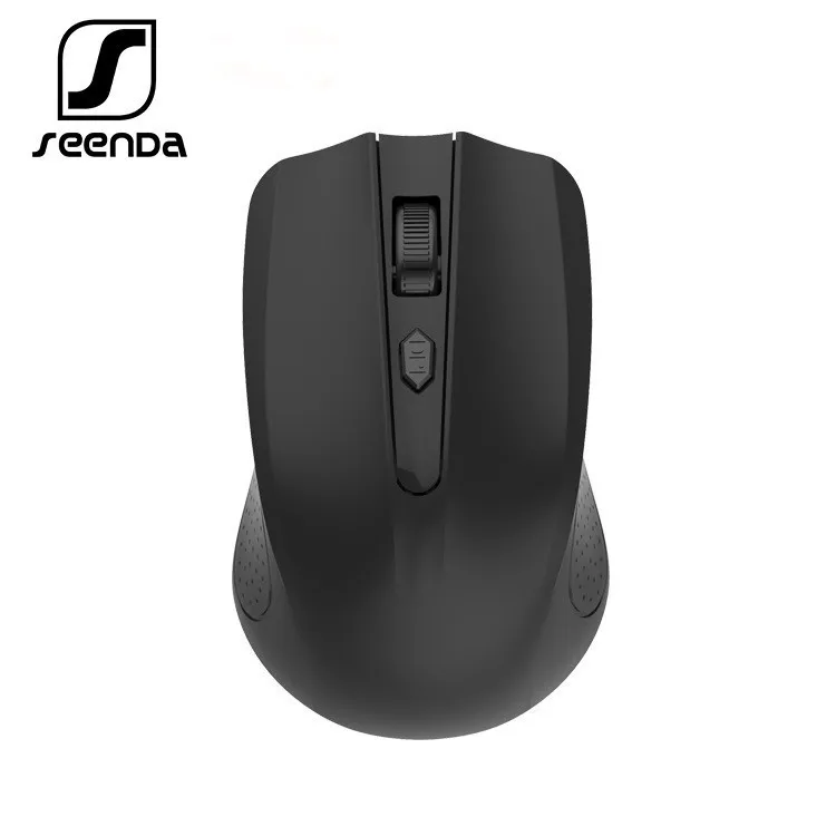 SeenDa 2.4GHz Wireless Mouse 4 Keys USB Receiver Pro Gamer Mice 1600 DPI Mice Optical Wireless Mouse For PC Laptop Desktop