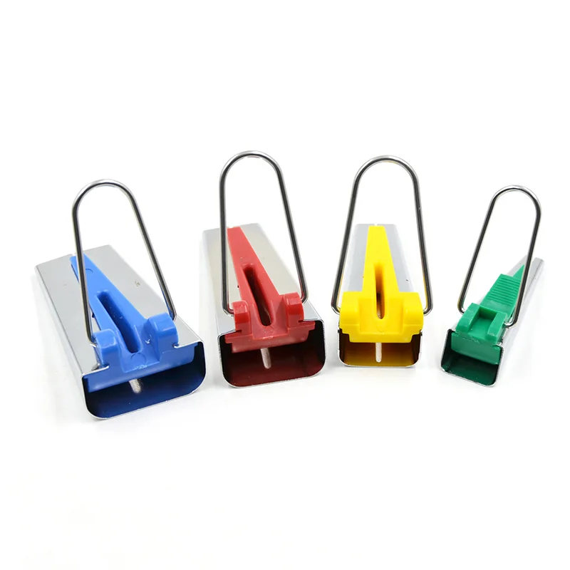 

4pcs/set Fabric Clover Bias Tape Maker Binding Tool Set Machine Sewing Quilting Hemming Tools Hogard
