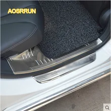 AOSRRUN предназначен для Mercedes Benz c-класс W205 C180L C200L C260L внутренняя часть из нержавеющей стали порог греющий педали
