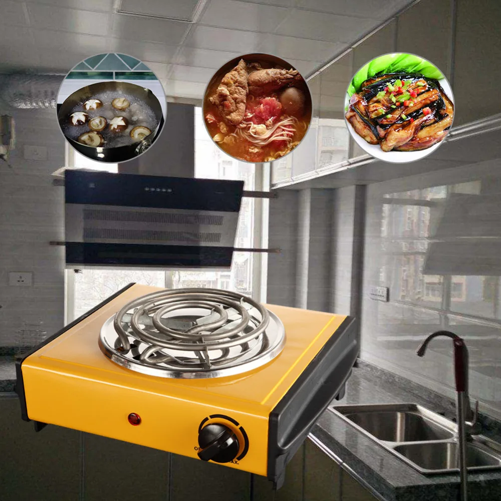 230V 1000W Mini Electric Stove Oven Iron Burner Hot Plate Coffee Cooker Kitchen Cooking Appliances Hotplate for Home (3)