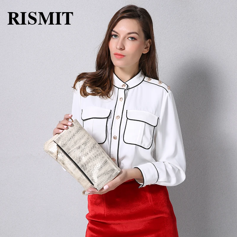 

RISMIT women's shoulder bag r handbag purse female small cross body bag ladies serpentine messenger bags BO100