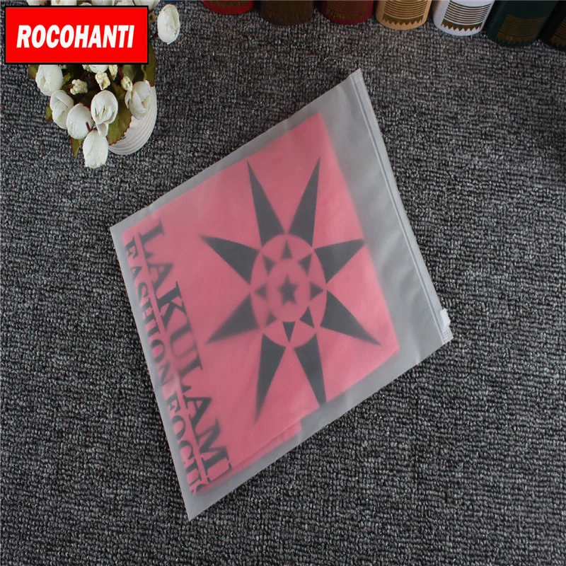 100X مخصص الطفل PE سحاب من الكلوريد متعدد الفينيل التعبئة حقيبة الملابس مع الشعار الخاص بك