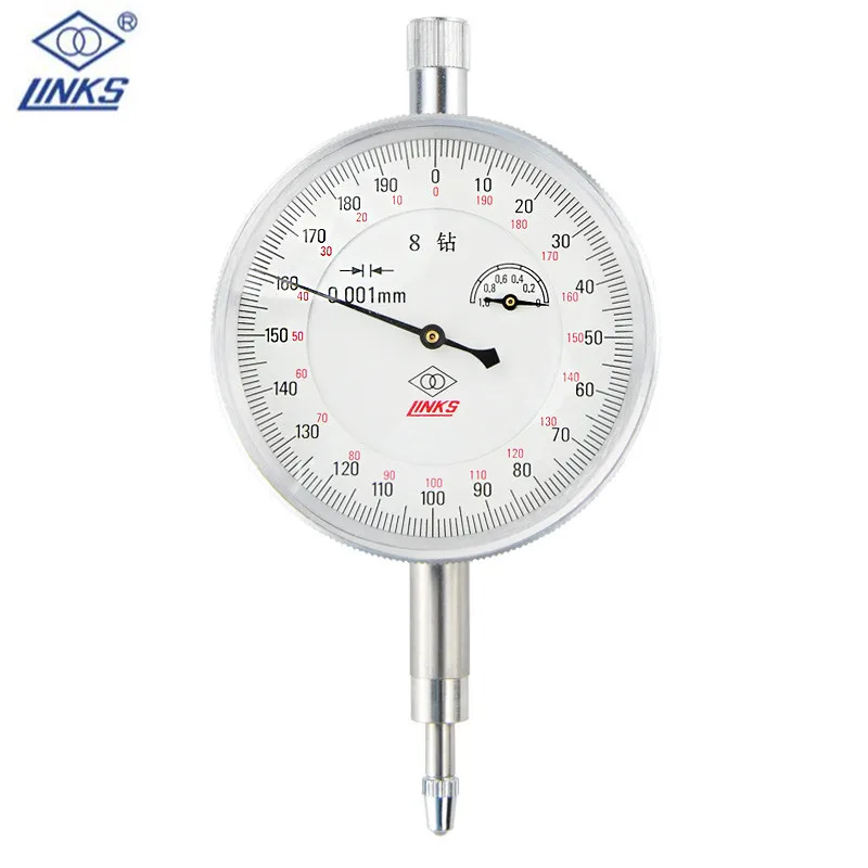0 1mm 0 001mm Dial Indicator Shockproof Dial test gauge micrometer font b caliper b font