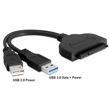 

Marsnaska SATA Hard Drive SATA TO USB Line USB 2.0 to SATA for Hard Disk Drive Adapter with USB Power Cable Wholesale