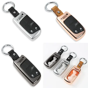 

Newest Car Key Case Shell Cover Ring Keychain Key Chain For Jeep Renegade - Free Shipping