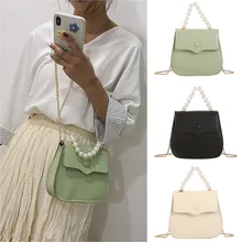 MUQGEW женская сумка-мессенджер простой жемчужный мобильный дикий мешок одна кнопка маленькая квадратная сумка через плечо Pochette Femme Sac