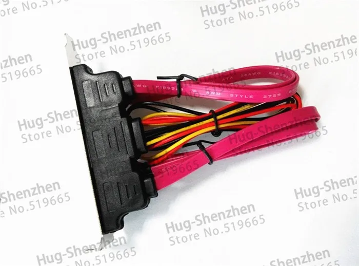 ПК DIY SATA в eSATA с 4Pin IDE Molex блок питания адаптер конвертер карты полный профиль высоты для внешнего жесткого диска