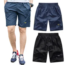 Большой Размеры 6XL быстросохнущая Костюмы Slim Fit Повседневное мужские Повседневное Jogger шорты лето Человек Шорты карман берег шорты мужской