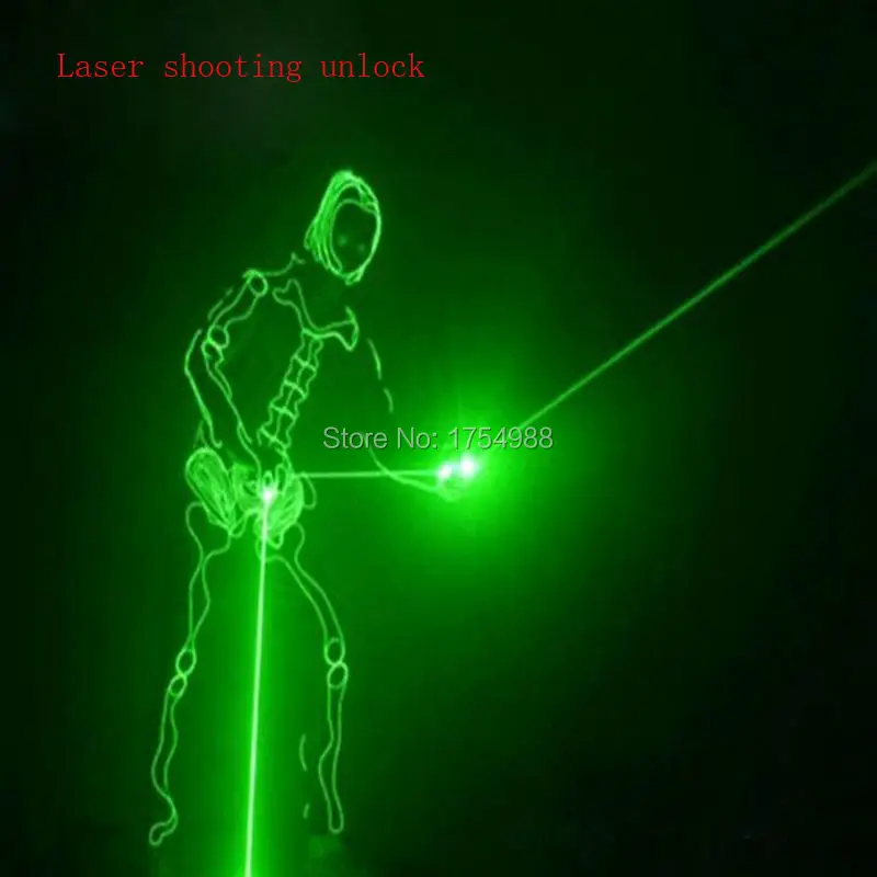 

Real life room escape prop takagism game intensive pulse light hard light sensor shooting laser or torch to open lock/ light