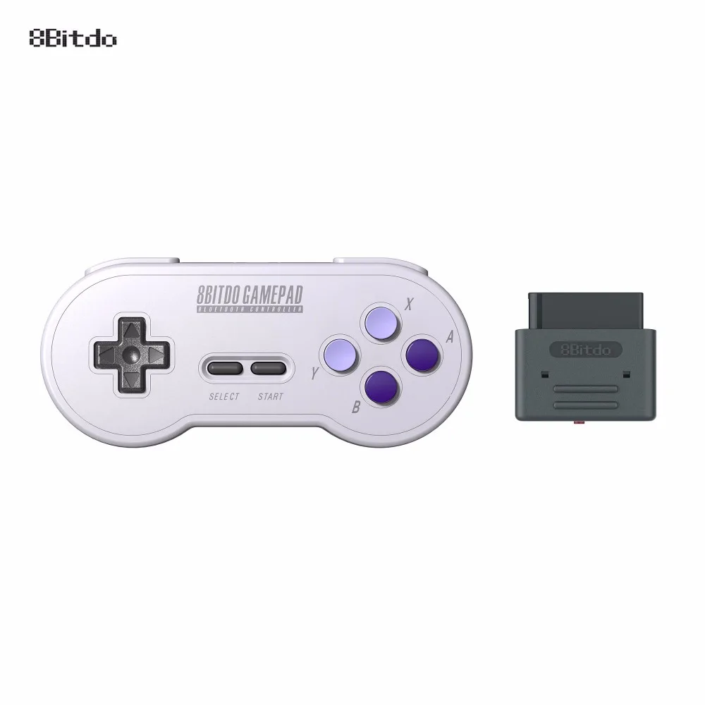 8bitdo SN30 Беспроводной геймпад Bluetooth с ретро комплект для nintendo SNES SF-C