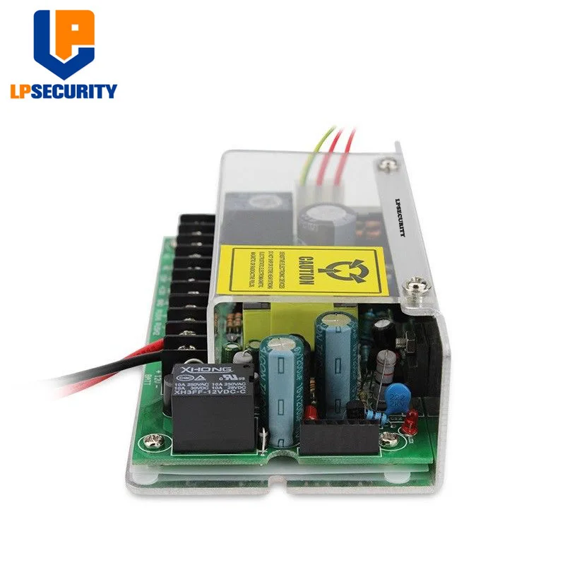 LPSECURITY DC 12В 5А питание материнская плата с резервным интерфейсом батареи для