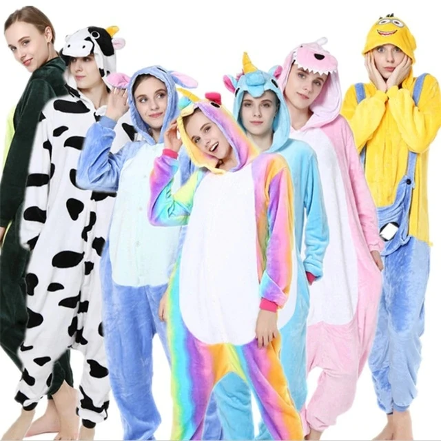 Взрослых Kigurumi животных длинные Домашняя одежда с рисунком кошка Onsie зима Для женщин с капюшоном Onesie Комбинезоны Симпатичные рукава для CBBAA554