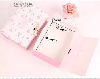 

20.3*13.8*5CM Lovely cake Box dessert macarons boxes pastry packaging boxes 50 pieces/lot