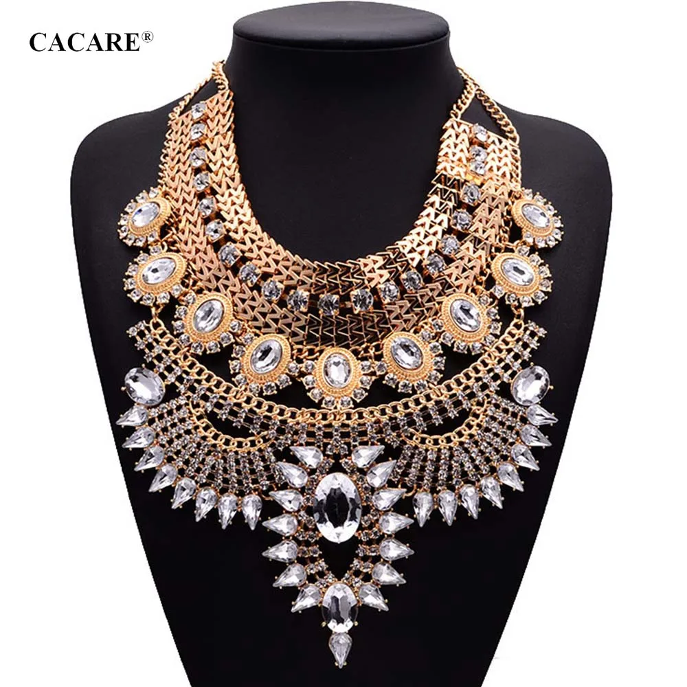 

Long Pendent Large Necklace Maxi Women CHEAP Fashion Jewelery Collares Statement F1041 with Rhinestones bohemian