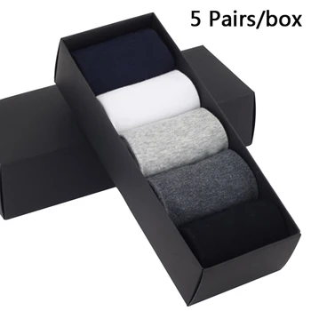Spring Autumn Meias Men Socks Cotton Sock Men's New Hot Selling 5 Pairs/box Long For Men Breathable Comfortable Male Cotton Crew
Spring Autumn Meias Men Socks Cotton Sock Men's New Hot Selling 5 Pairs/box Long For Men Breathable Comfortable Male Cotton Crew
