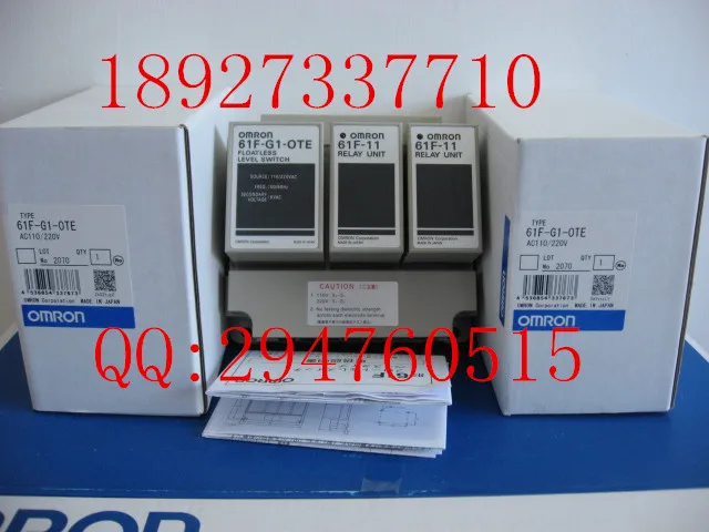 

[ZOB] Supply of new original omron Omron level switch 61F-G1-OTE AC220V