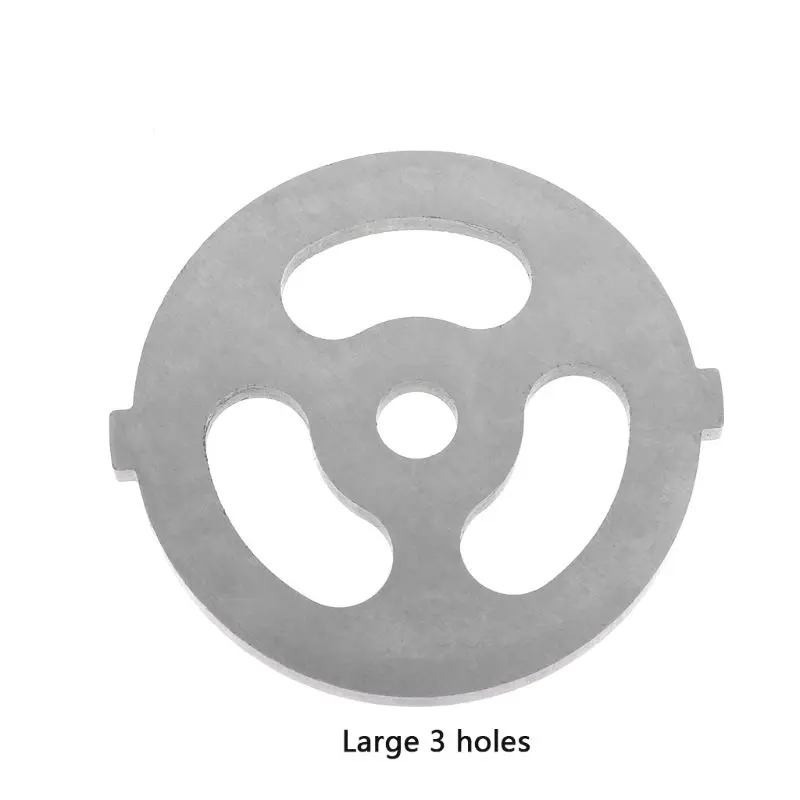 3mm/5mm/7mm/Sector/Large 3 holes Meat Grinder Plate Net Knife Meat Grinder Parts stainless Steel Meat Hole Plate 1PC 2019 hot 6