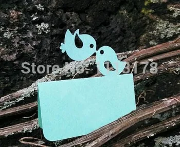 

flying love birds Place table number name Cards wedding bridal baby shower Escort Seating Card birthday Bachelorette Party decor