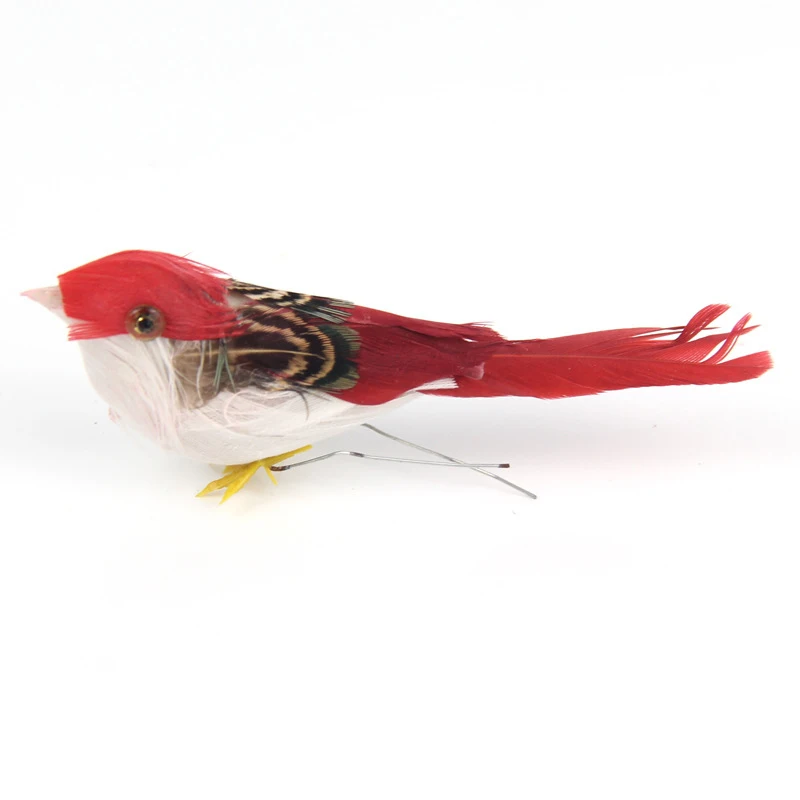 Artificial Foam Feather Lifelike Beads Simulation Bird DIY Party Crafts