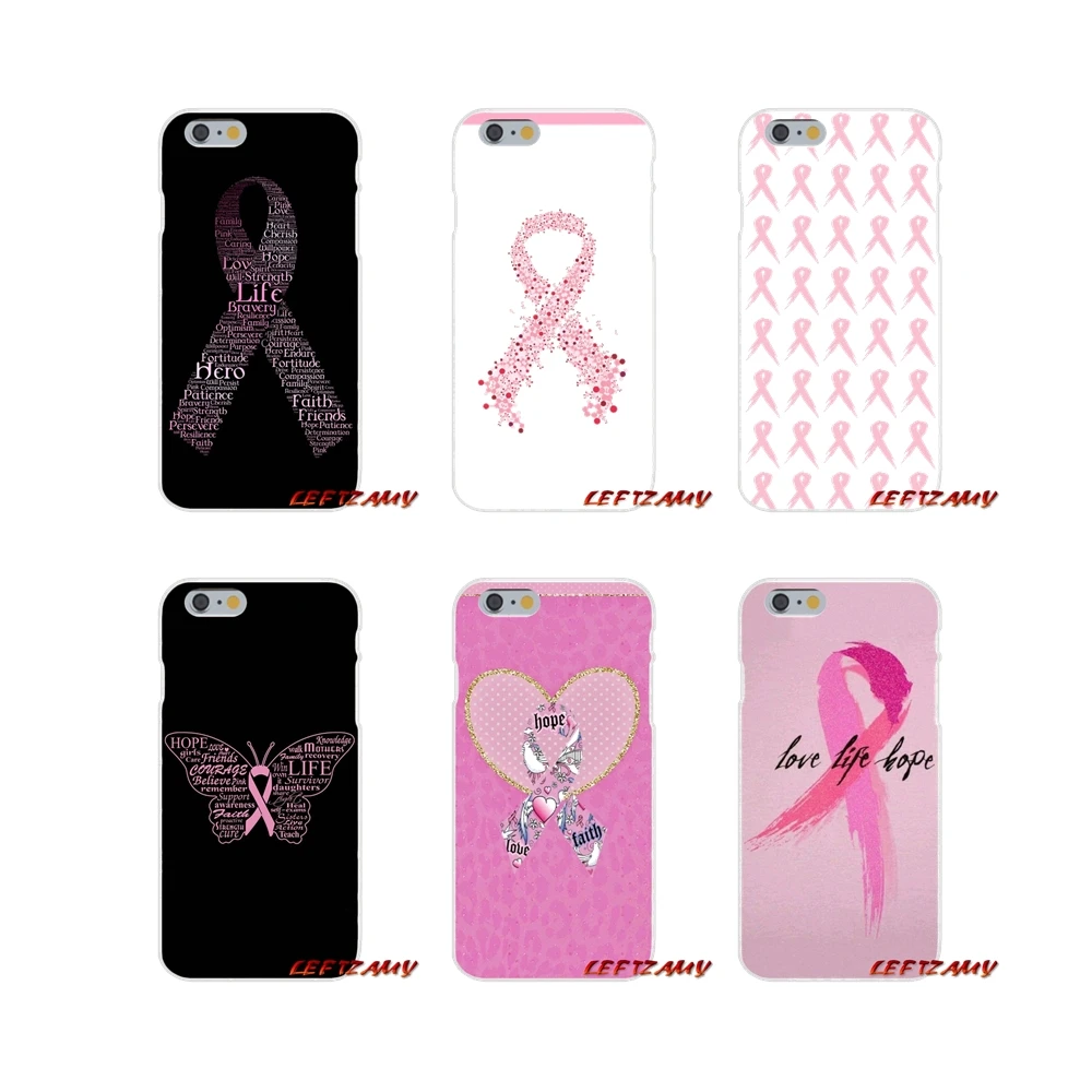

For Xiaomi Mi6 Mi 6 A1 Max Mix 2 5X 6X Redmi Note 5 5A 4X 4A A4 4 3 Plus Pro Accessories Phone Cases Covers Breast Cancer Ribbon