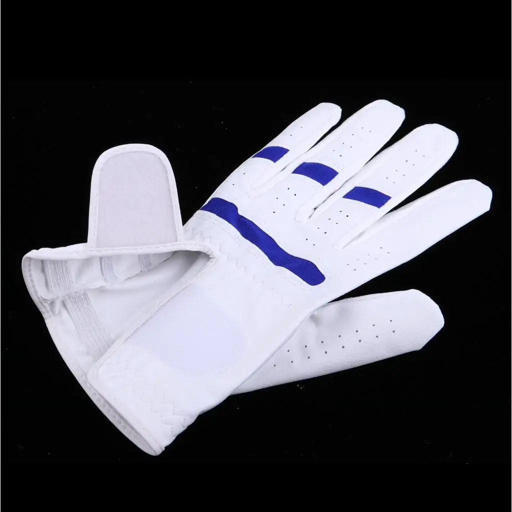 Professional Men's Golf Glove Left Hand Full Finger Sports Gloves - Good Flexibility and Breathability
