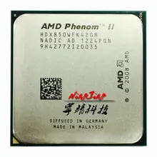 Процессор AMD Phenom II X4 850 3,3 ГГц, двухъядерный процессор, разъем AM3 HDX850WFK42GM