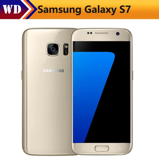 Unlocked Samsung Galaxy S7 Smartphone 5.1'' 4GB RAM 32GB ROM Quad Core NFC 12MP 4G LTE
