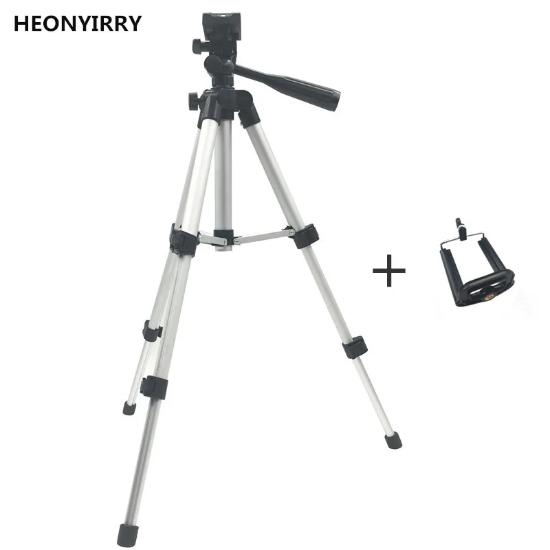 

Professional Foldable Camera Tripod Holder Stand Screw 360 Degree Fluid Head Tripod Stabilizer tripod for phone