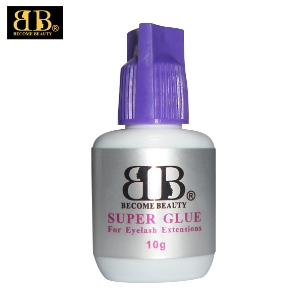 

BECOME BEAUTY dry fast 1 -2 seconds high quality Korea eyelash extensions glue makeup eyelash glue super glue 10g/bottle