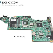 NOKOTION 615686-001 630833-001 аккумулятор большой емкости для hp павильон DV7-4000 Материнская плата ноутбука DA0LX8MB6E1 разъем s1 HD5470 графика ЦП
