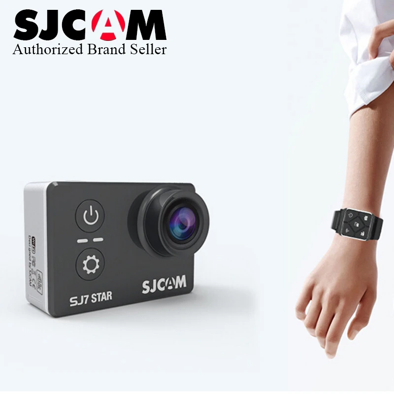 

SJCAM SJ7 Star 4K 30fps Ultra HD wifi Action Camera Ambarella A12 2.0" Touch Screen Waterproof Remote Sport DV sj helmet kamera