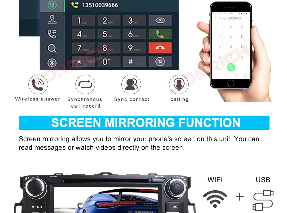 Sale Car Multimedia Player 2 Din Android 9.0 DVD Automotivo For TOYOTA/AURIS/Altis/COROLLA 2012 2013 Radio FM 4 Core Wifi GPS Navi 14 Sale Car Multimedia Player 2 Din Android 9.0 DVD Automotivo For TOYOTA/AURIS/Altis/COROLLA 2012 2013 Radio FM 4 Core Wifi GPS Navi 14