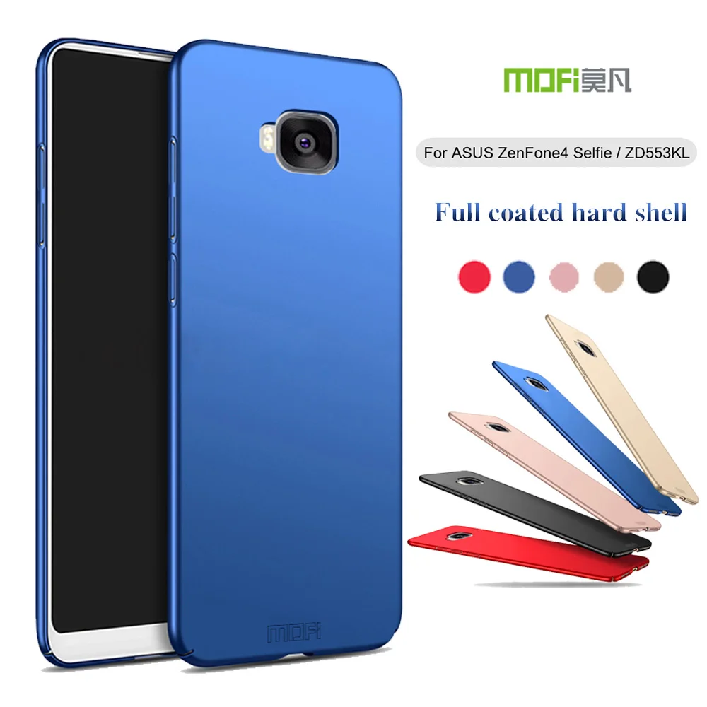MOFI 360 Полный Защитный Ультра тонкий матовый жесткий задняя крышка для Asus Zenfone 4