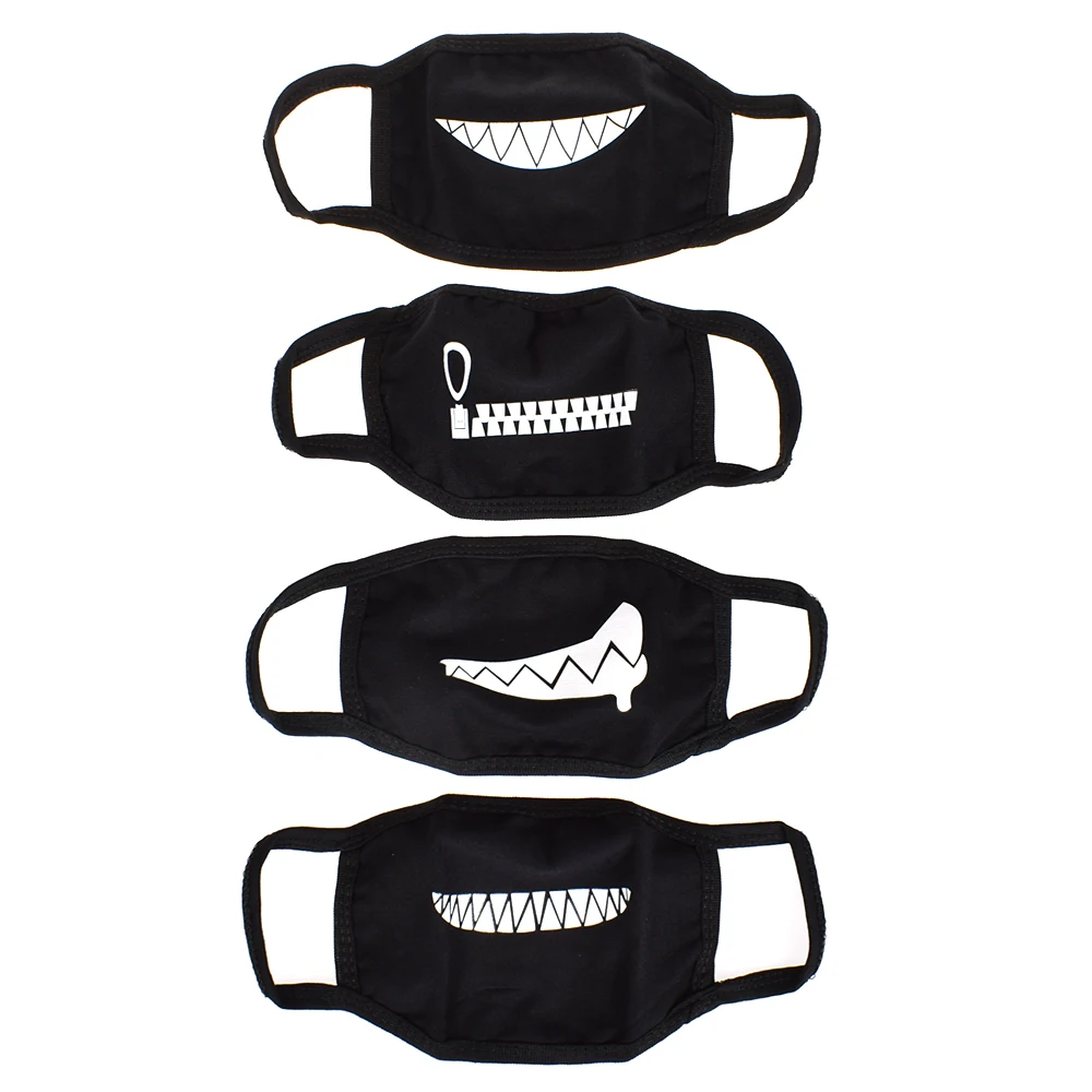 

Cute Smile Cycling Anti-Dust Mouth Face Mask Men Women Teeth Pattern Mask