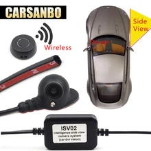 Macchina fotografica dell’automobile per Destra sinistra blind spot Intelligente sistema di vista laterale della macchina fotografica sistema di rendere la vostra macchina fotografica doppia DVR diventare 3 telecamere
