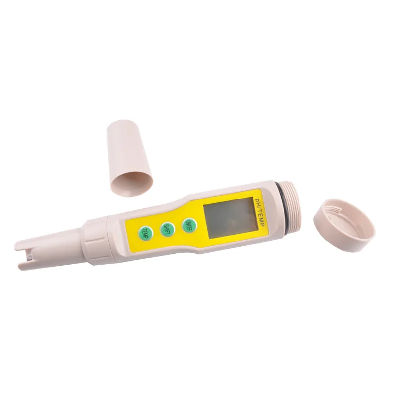 

Free shipping, water quality and soil pH meter, electronic display with dual temperature pH meter, professional PH pen
