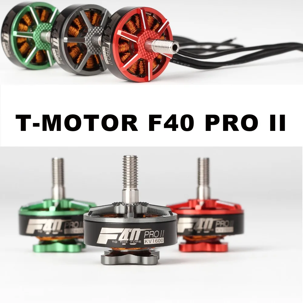 

New Arrivals T-motor F40 PRO II 2400KV/2600KV FPV Brushless Electrical Motor Waterproof for FPV Racing Freestyle Frame