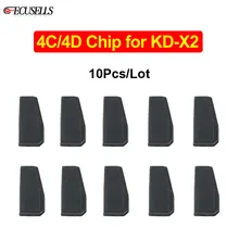 10 шт./лот KEYDIY 4C/4D копирует чип-ключ для автомобиля чип для KD-X2 ключевой программист Чип-копир